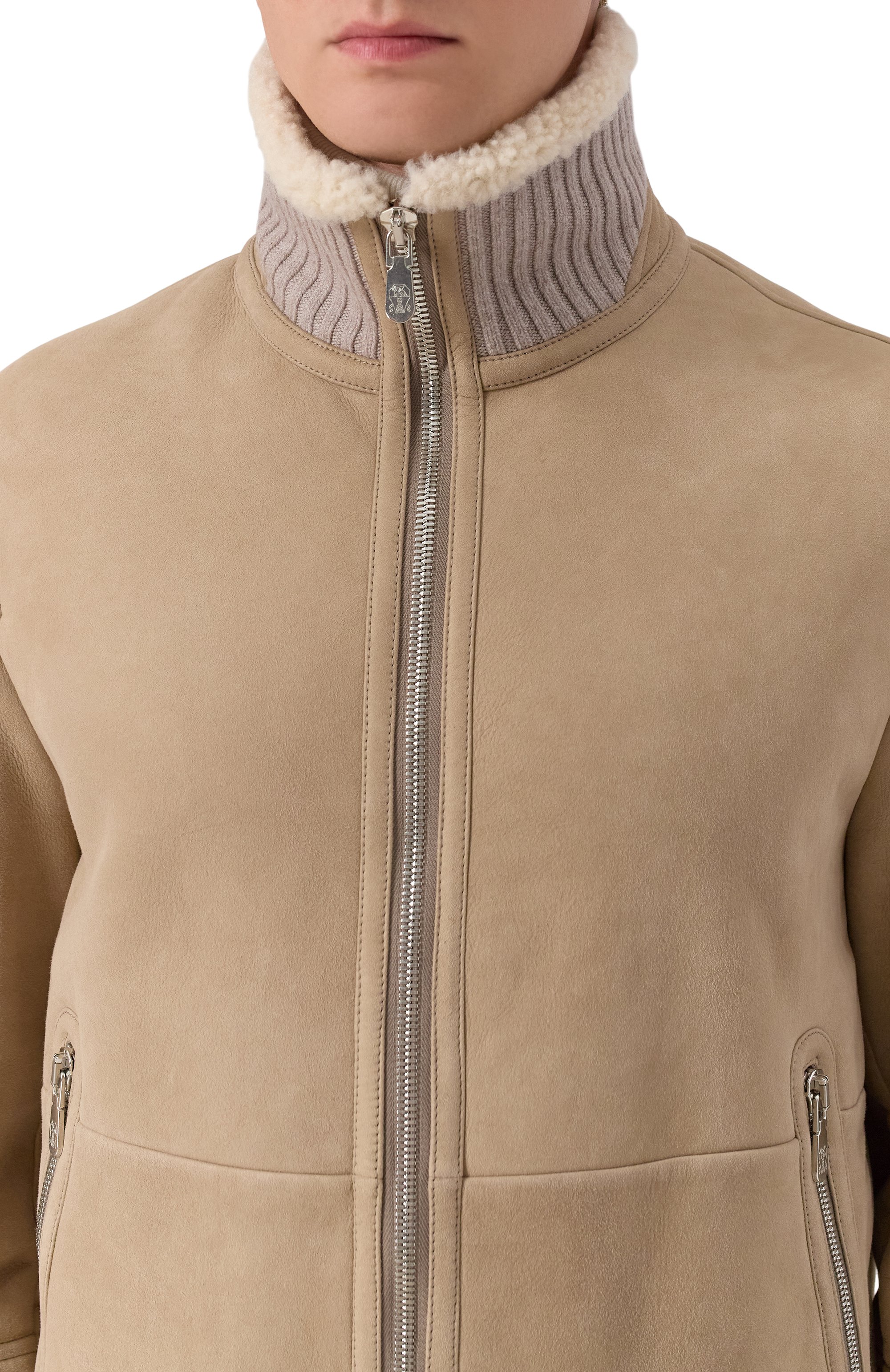 Дубленка из овчины BRUNELLO CUCINELLI, арт. MPMLS1737, фото 5