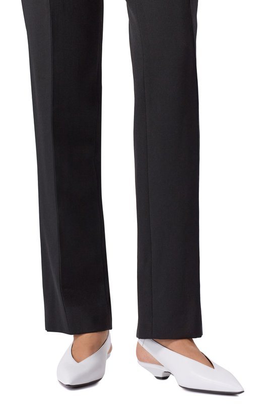 Кожаные туфли Beak 25 Sergio Rossi B13200/MMVN13 Белый  B13200/MMVN13 Фото 2