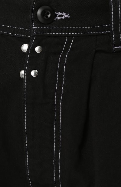 Укороченные широкие джинсы MM6, арт. S52KA0138/S48447, фото 5