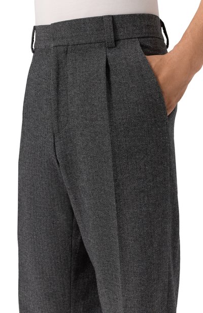 Брюки из шерс�ти и хлопка HUGO, арт. 50544668, фото 5