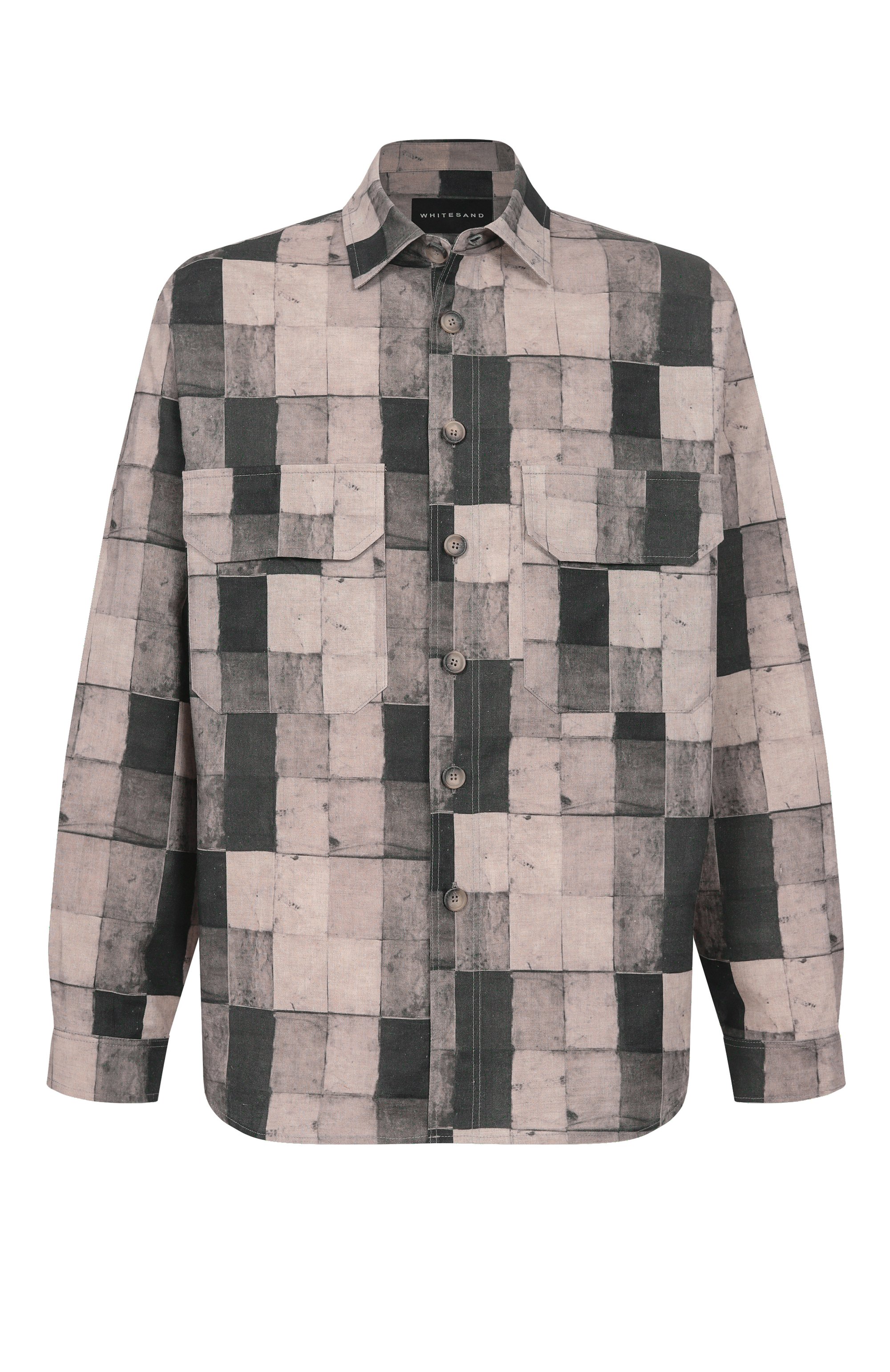 Рубашка изо льна и хлопка WHITE SAND, арт. 26SU20/296, фото 1