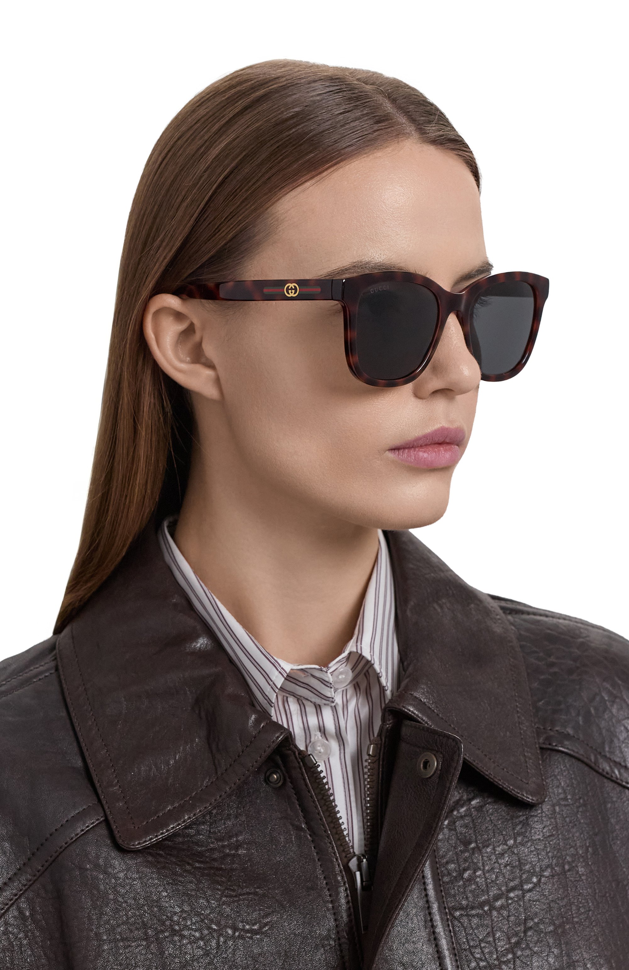 Солнцезащитные очки GUCCI коричневого цвета по цене 27300 руб., арт. GG1984SK 002, фото 2 Солнцезащитные очки GUCCI, арт. GG1984SK 002, фото 2