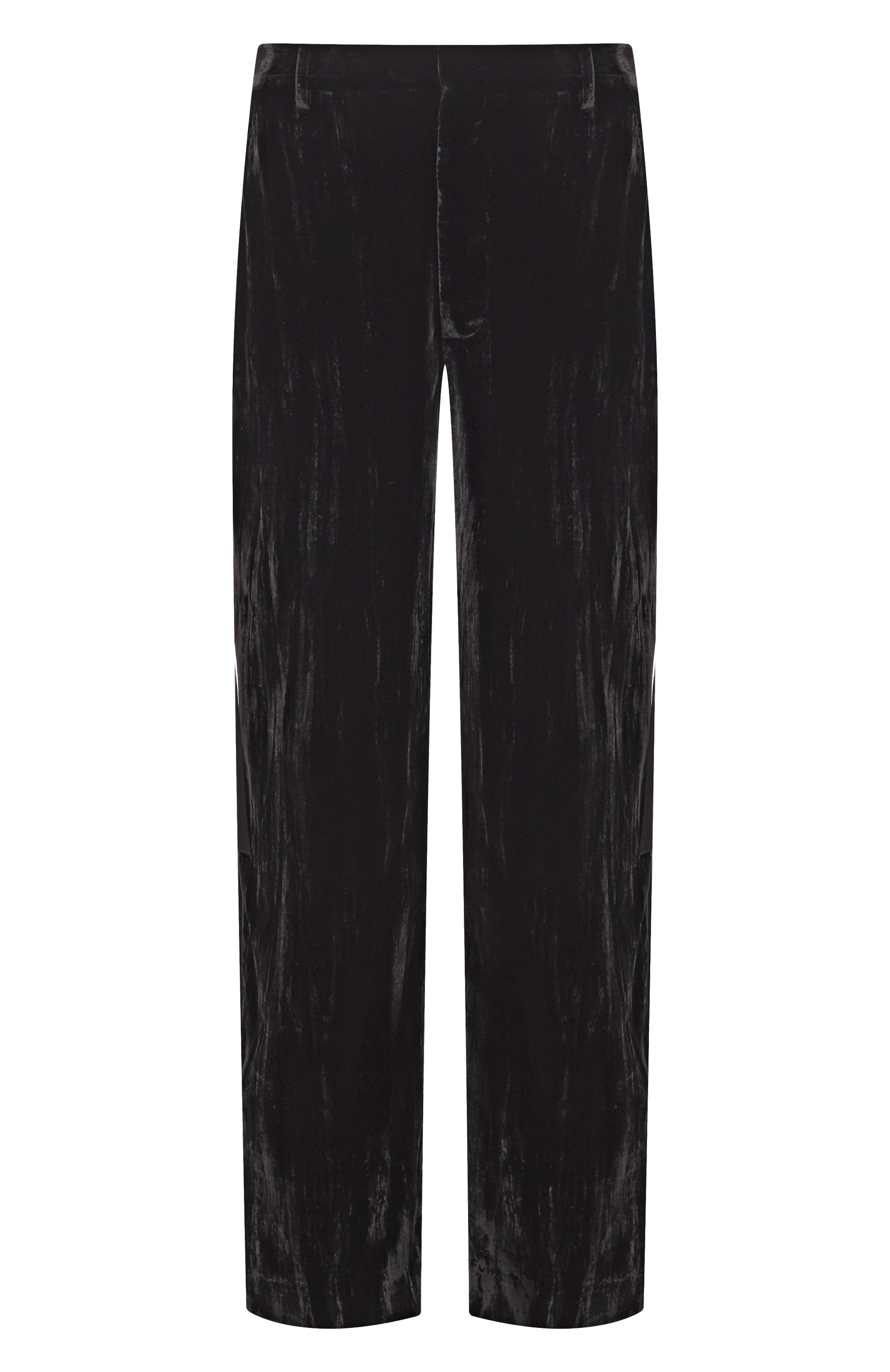 Бархатные брюки ANN DEMEULEMEESTER черного цвета по цене 136000 руб., арт. B0010304/FA710, фото 1 Бархатные брюки ANN DEMEULEMEESTER, арт. B0010304/FA710, фото 1