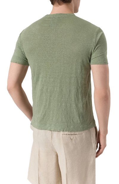 Льняная футболка CANALI, арт. T0869/MJ02244, фото 4