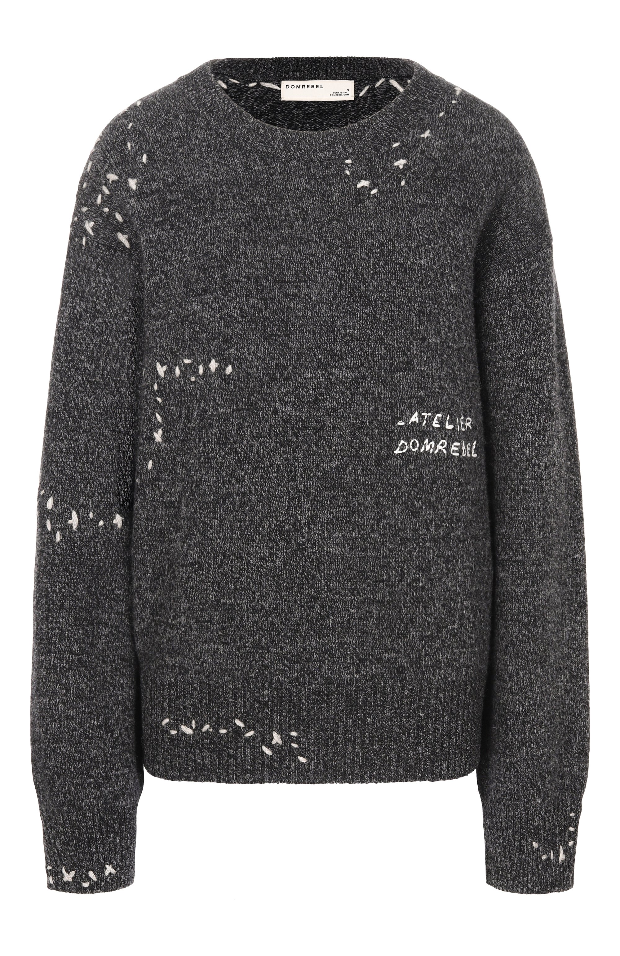 Свитер DOMREBEL, арт. RENEGADE/KNIT CREWNECK, фото 1