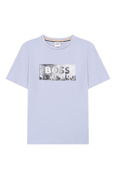 Хлопковая футболка BOSS, арт. J52989