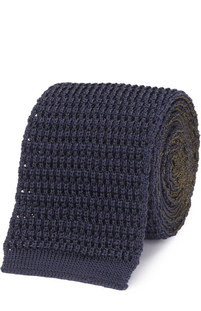 Мужской шелковый вязаный галстук BRIONI, арт. 090B/P645W