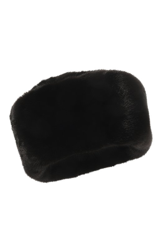 Меховая шапка Джулия из норки FurLand 0034602110180600000 Чёрный 0034602110180600000