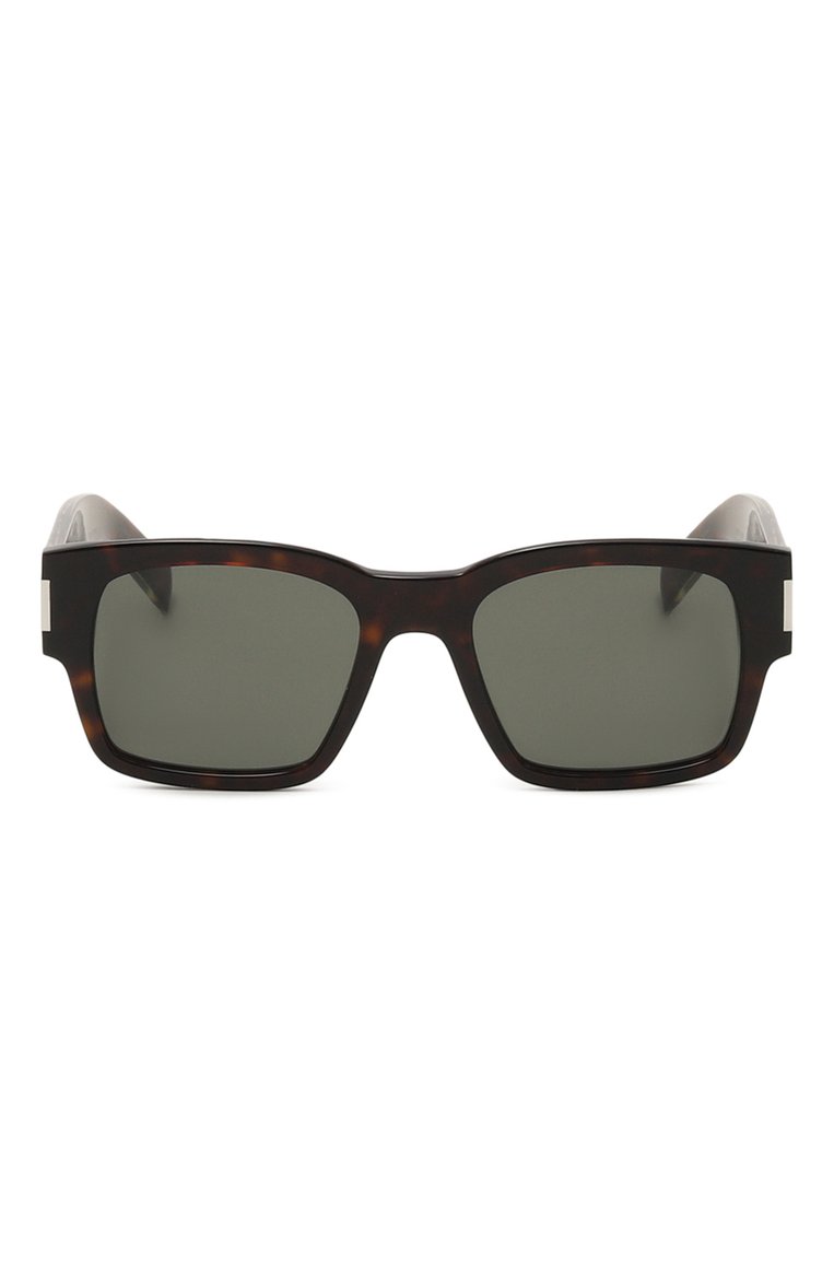 Женские солнцезащитные очки SAINT LAURENT коричневого цвета, арт. SL 617 002 | Фото 4 (Нос: Не проставлено; Региональные ограничения белый список (Axapta Mercury): Не проставлено; Кросс-КТ: С/з-унисекс; Тип очков: С/з; Материал: Пластик; Очки форма: Квадратные; Оптика Гендер: оптика-унисекс)