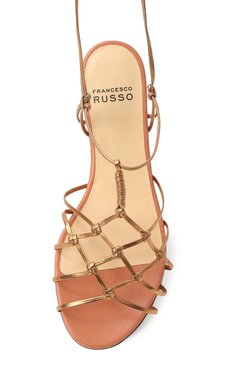 Кожаные сандалии FRANCESCO RUSSO, арт. R1S920/NAPPA LAMINATED/307, фото 4