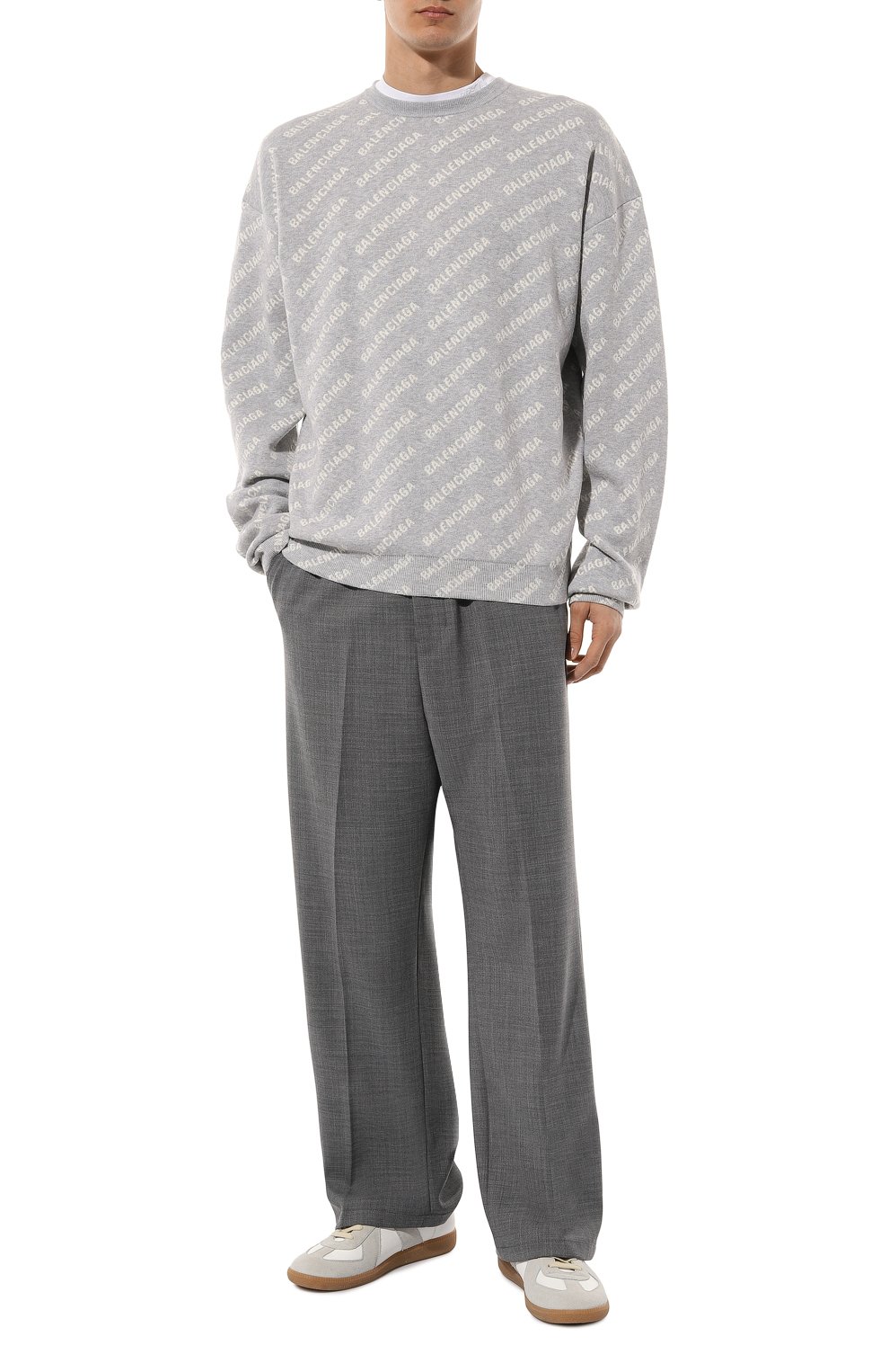Джемпер из хлопка и шерсти BALENCIAGA, арт. 702952/T3233, фото 2