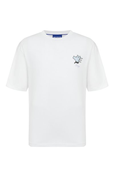 Мужская хлопковая футболка HUGO BLUE, арт. 50542155