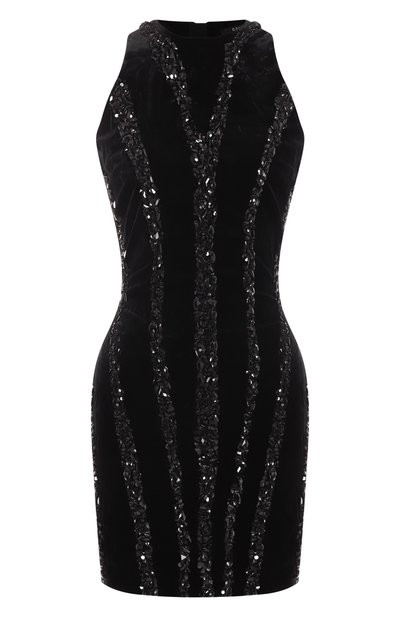 Бархатное платье BALMAIN, арт. FF0R3360/PD22, фото 1