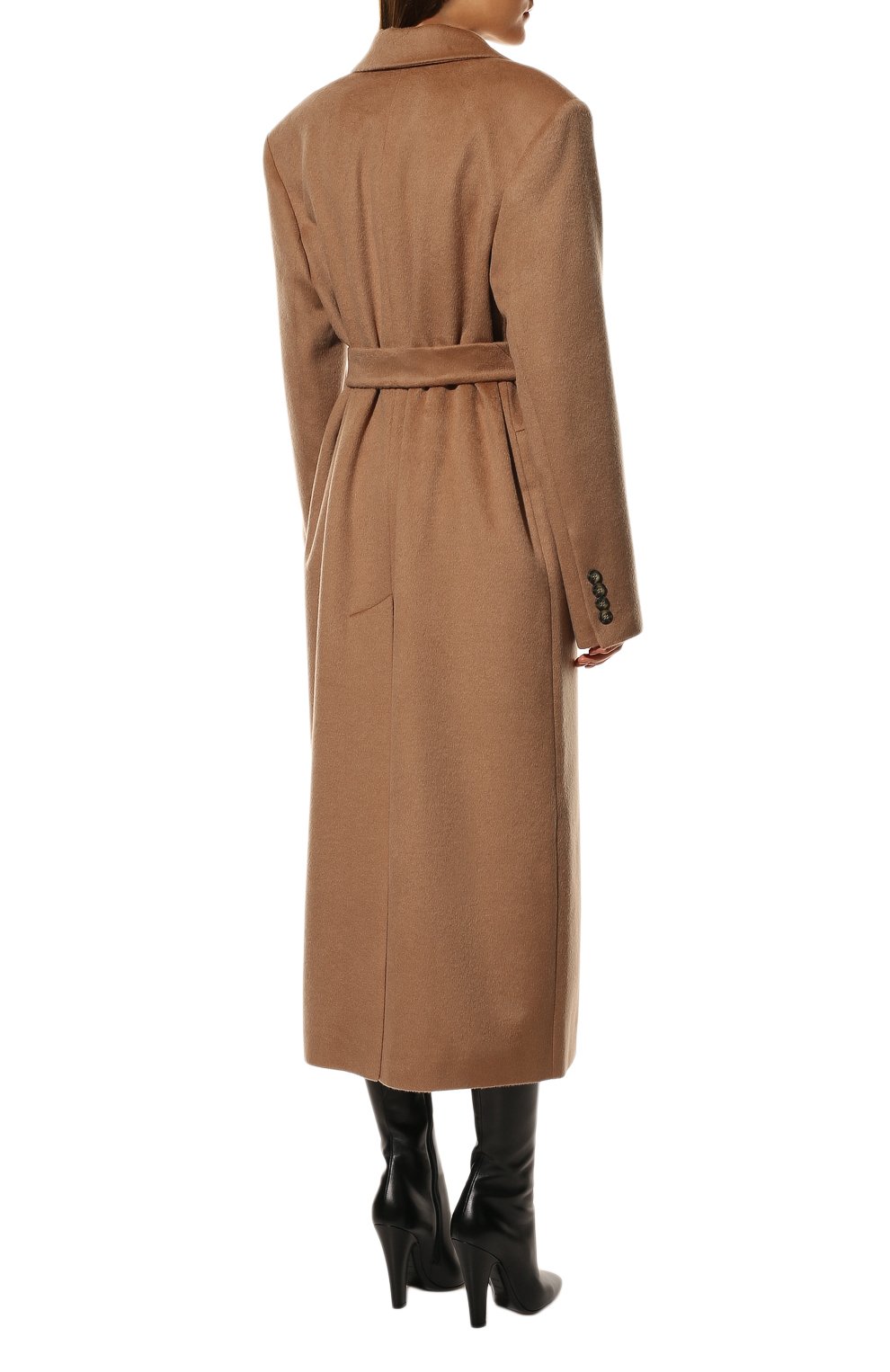 Пальто из шерсти и вискозы LESYANEBO, арт. FW21/H-405/OLZ, фото 4