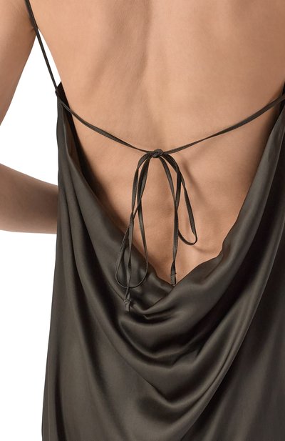 Атласное платье ANDREA YA'AQOV, арт. 25WCAM59, фото 5