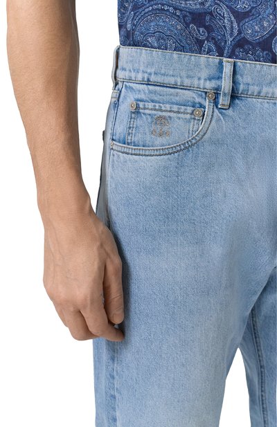 Джинсы iconic fit BRUNELLO CUCINELLI, арт. M241PB2346, фото 5