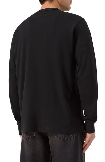 Хлопковый лонгслив DIESEL, арт. A18142/0AIJU, фото 4
