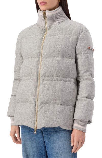 Шерстяной пуховик LORENA ANTONIAZZI, арт. PI15B/4439, фото 3