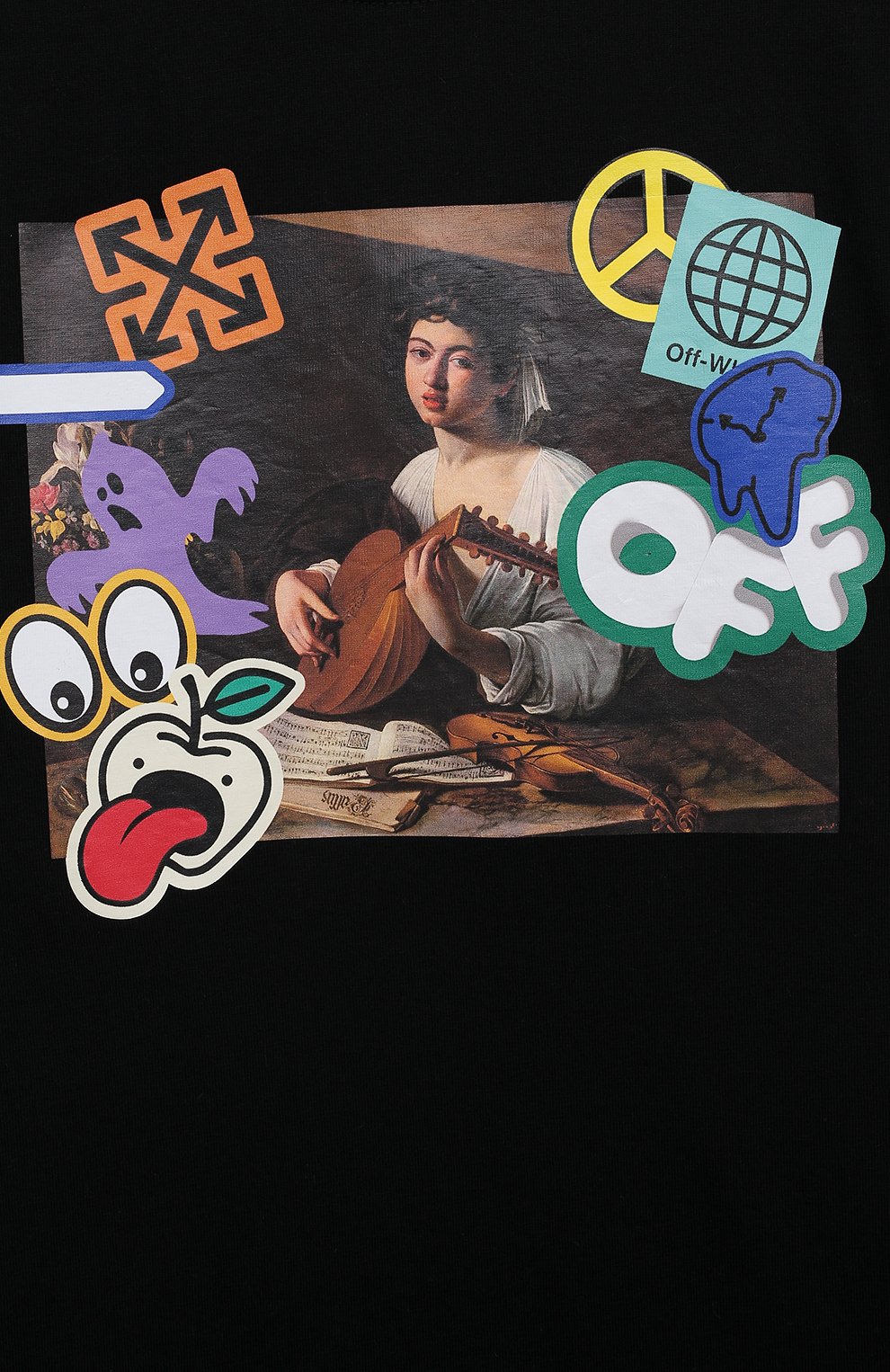 Хлопковая футболка OFF-WHITE, арт. 0BAA002F23JER004, фото 3