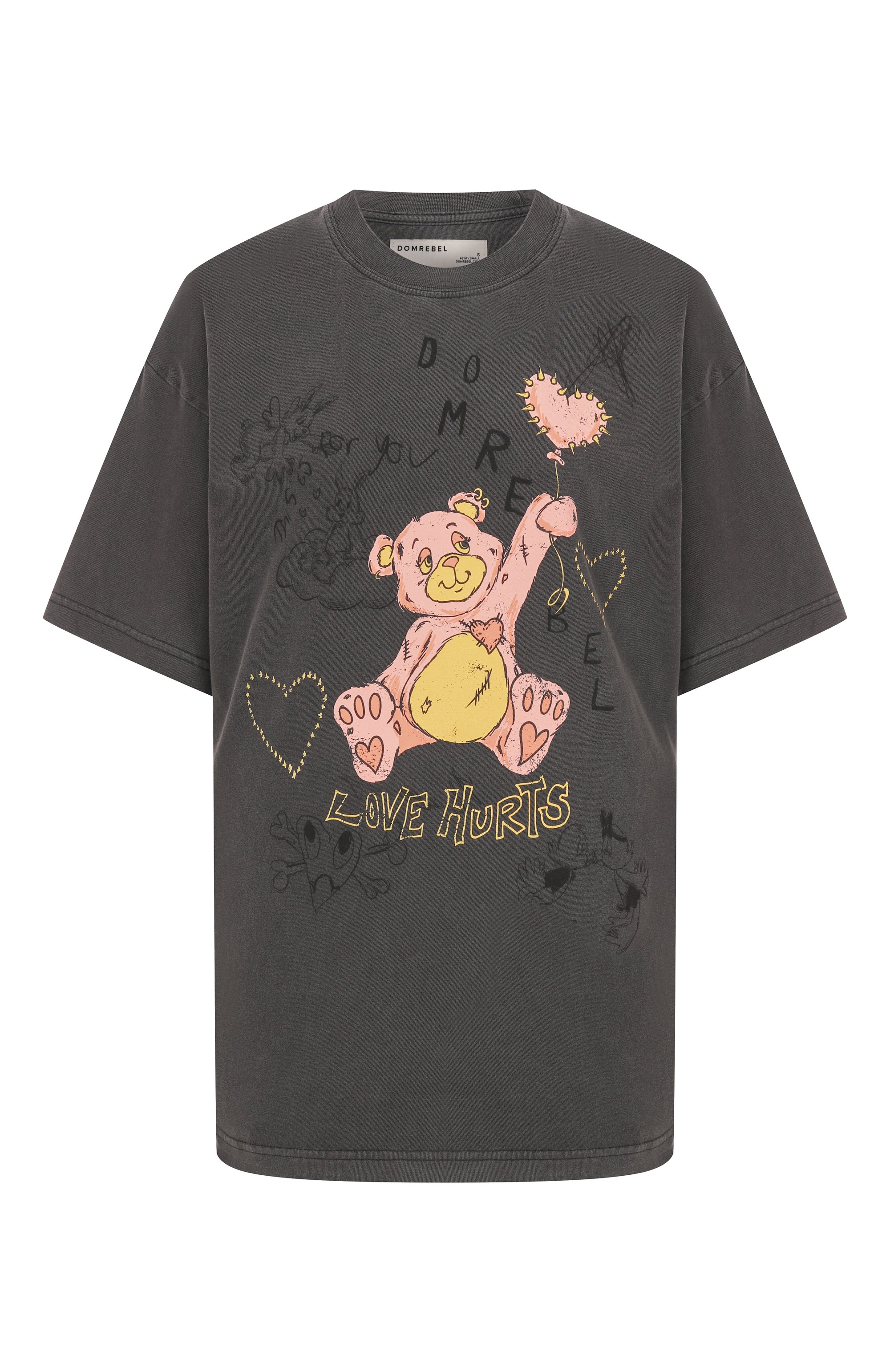 Хлопковая футболка DOMREBEL, арт. BALL00N T-SHIRT, фото 1