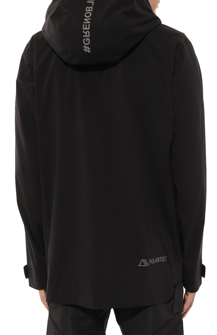 Мужская куртка fuyens MONCLER GRENOBLE черного цвета, арт. 1A000-13-595TJ | Фото 4 (Материал подклада: Синтетический материал; Длина (верхняя одежда): До середины бедра; Материал внешний: Синтетический материал; Рукава: Длинные; Кросс-КТ: Ветровки, другое; Стили: Кэжуэл)
