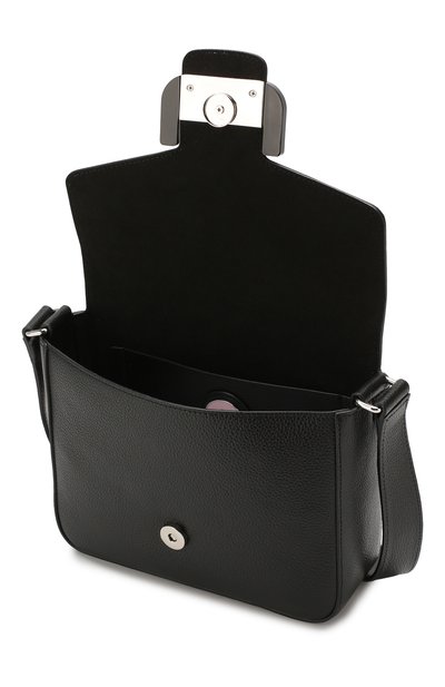 Сумка ambrine cross COCCINELLE черного цвета по цене 26300 руб., арт. E1 EJ5 15 01 01, фото 4 Сумка ambrine cross COCCINELLE, арт. E1 EJ5 15 01 01, фото 4