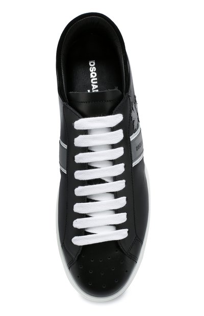 Кожаные кеды DSQUARED2, арт. SNM0035 01501798, фото 5