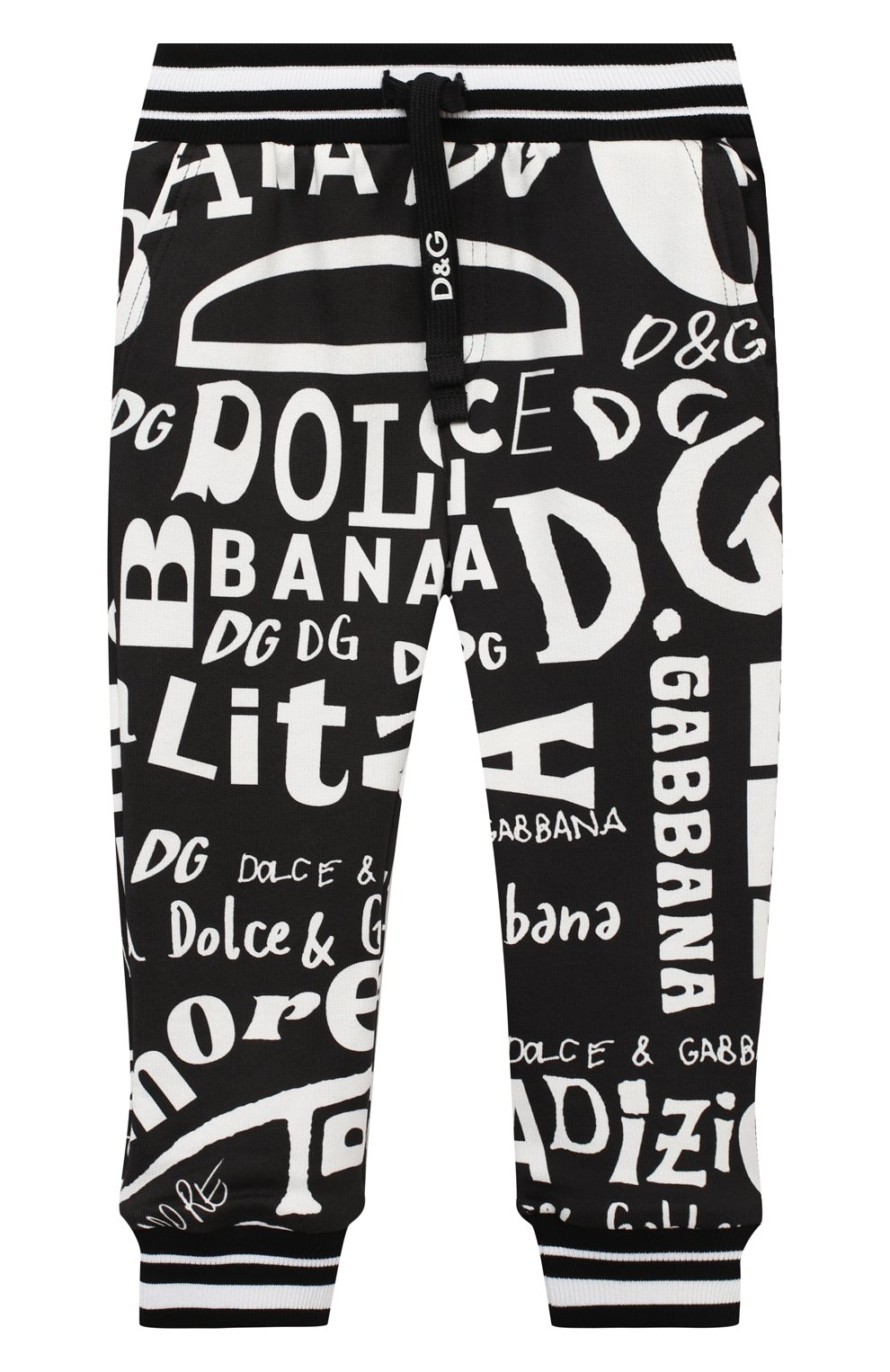Хлопковые джоггеры DOLCE & GABBANA, арт. L4JPR7/HS7D7/2-6, фото 1