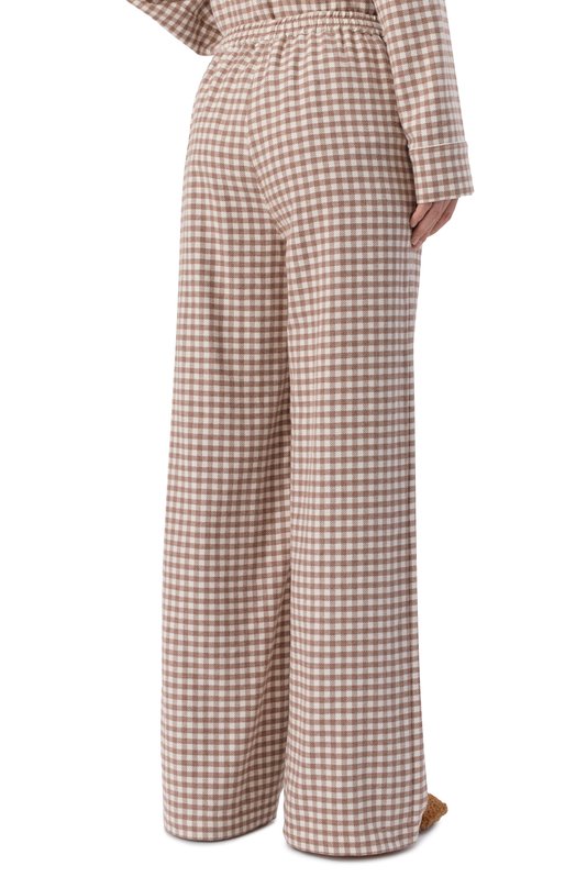 Хлопковые брюки EDOMO T006121NY26W Коричневый  T006121NY26W Фото 4