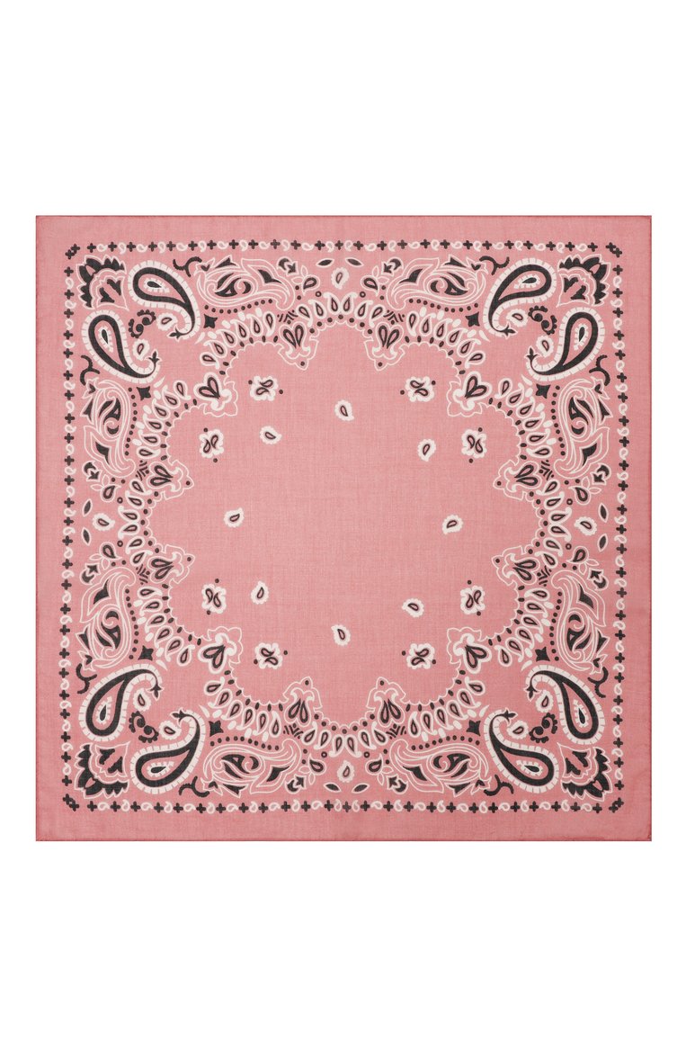 Женского хлопковая бандана DESTIN розового цвета, арт. C0T BANDANA | Фото 4 (Материал: Хлопок, Текстиль; Нос: Не проставлено; Принт: С принтом)