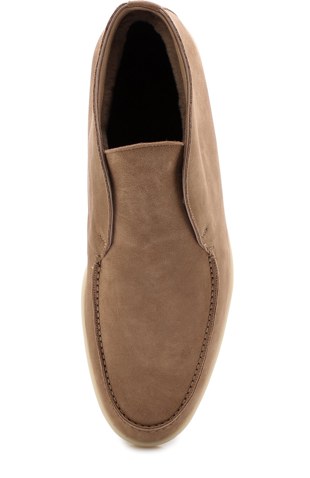 Замшевые ботинки open walk без шнуровки LORO PIANA, арт. FAG3646, фото 5