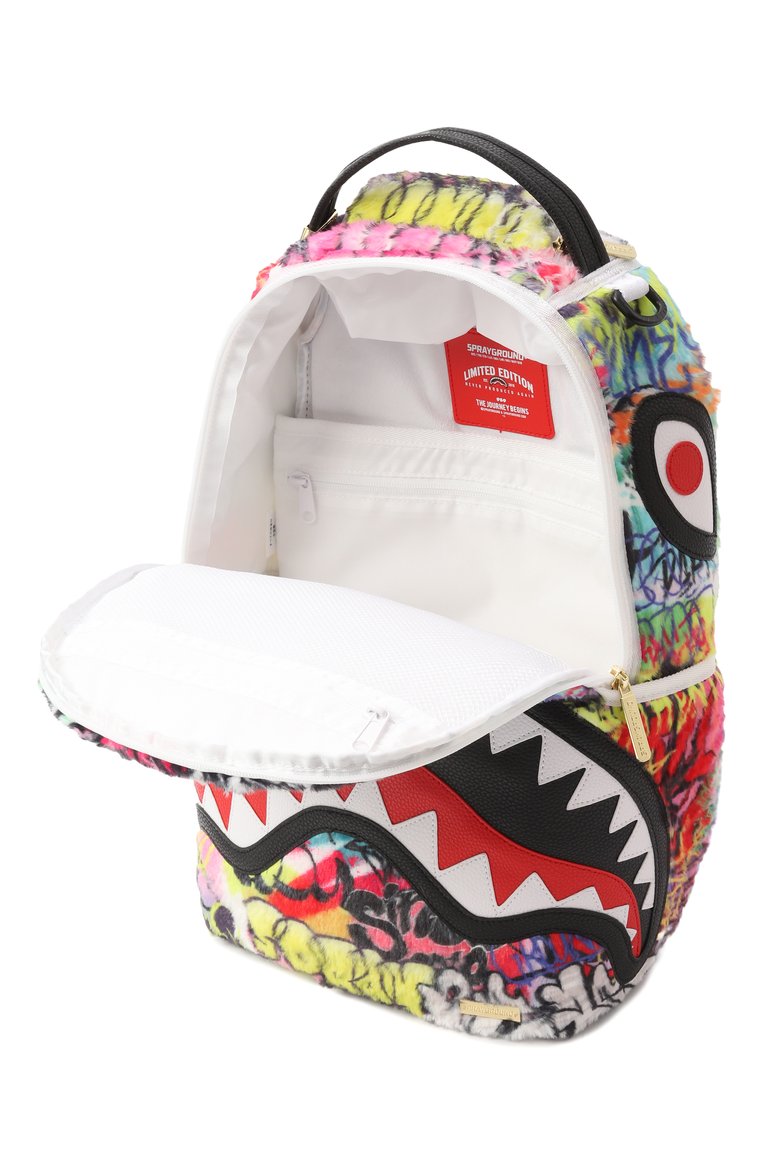 Детская рюкзак SPRAYGROUND разноцветного цвета, арт. 910B6722NSZ | Фото 3 (Материал сплава: Проставлено; Нос: Не проставлено; Материал: Текстиль)