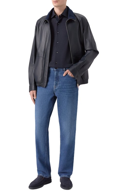 Кашемировая рубашка MVST MAN SHIRT L/S/15804 Синий  MAN SHIRT L/S/15804 Фото 2