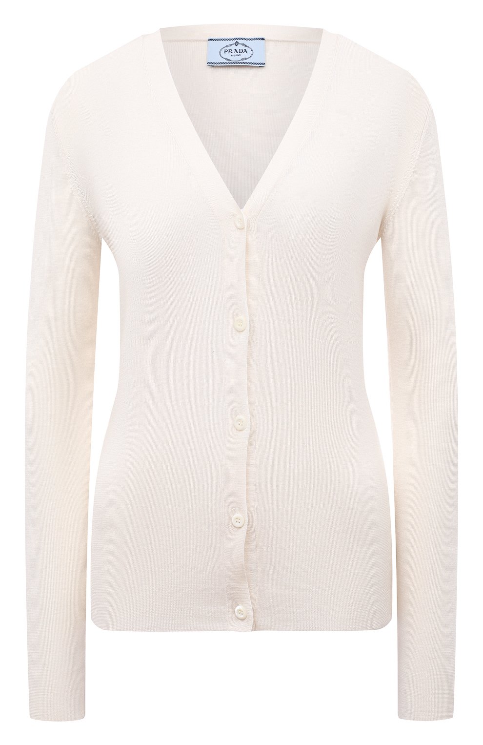 Кардиган из кашемира и шелка PRADA, арт. 25437-40J-F0018, фото 1