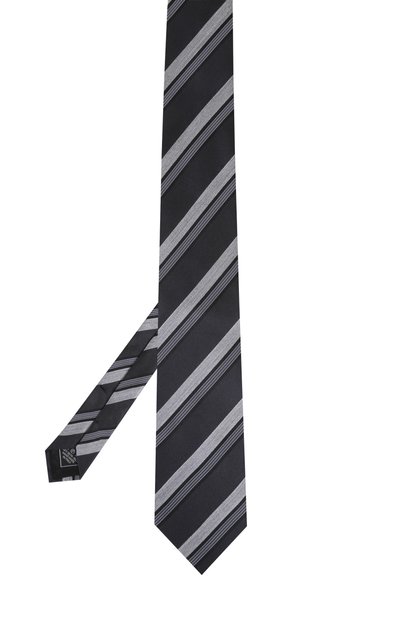 Шелковый галстук в полоску BRIONI, арт. 062I/06491, фото 2