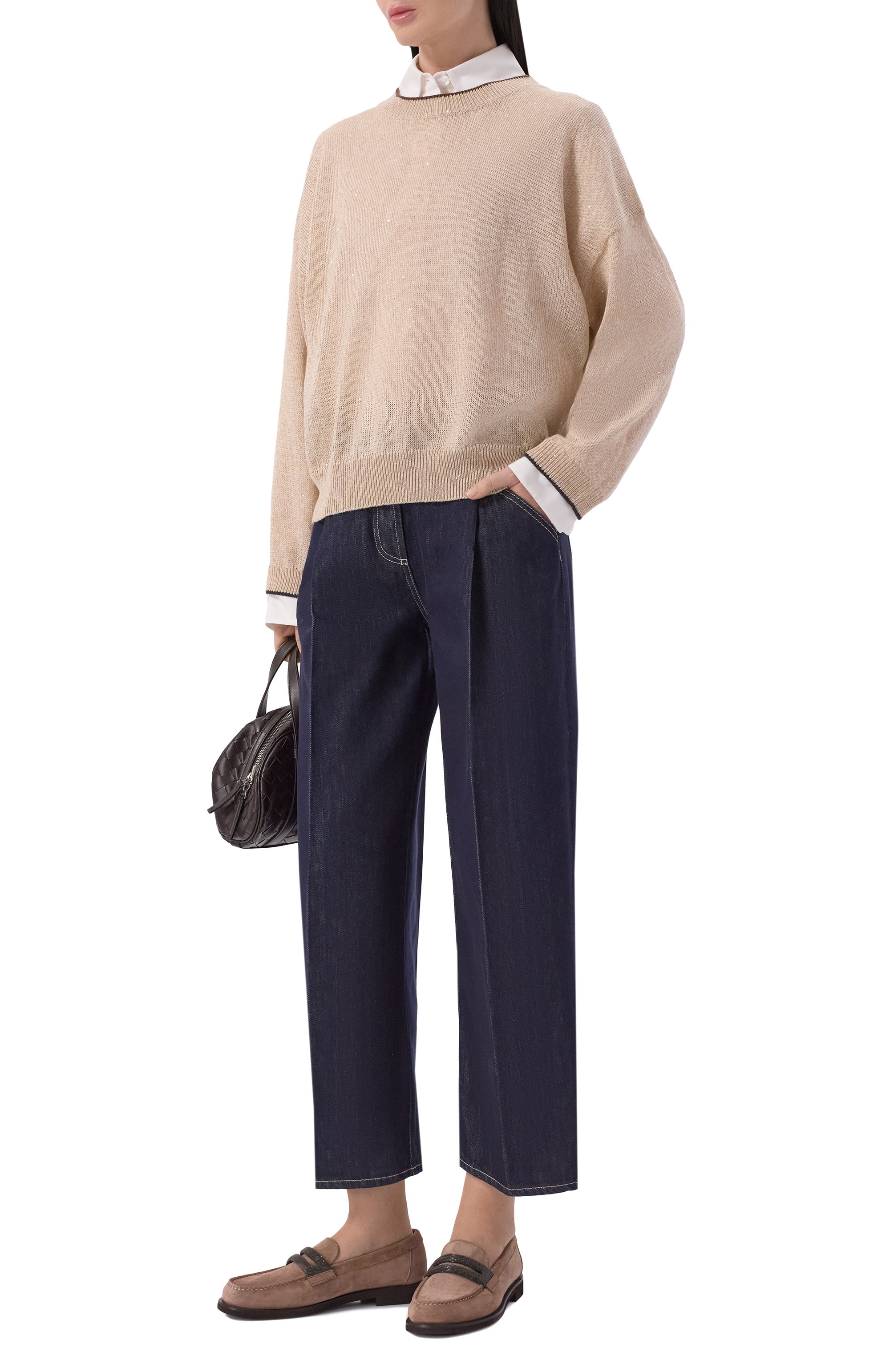 Замшевые пенни-лоферы BRUNELLO CUCINELLI, арт. MZSFG3237, фото 3