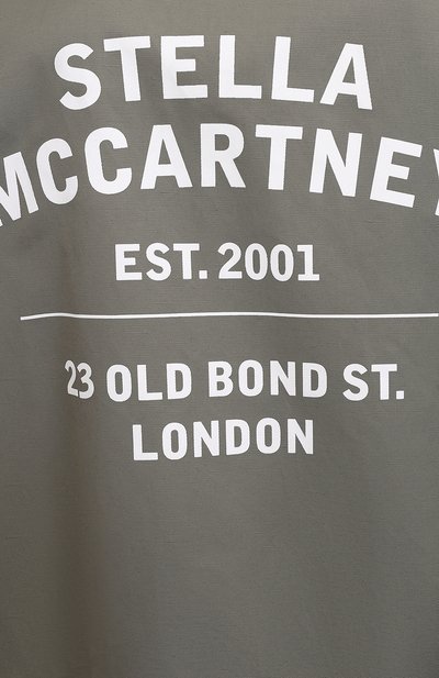 Куртка STELLA MCCARTNEY хаки цвета по цене 139500 руб., арт. 602978/SIA03, фото 5 Куртка STELLA MCCARTNEY, арт. 602978/SIA03, фото 5