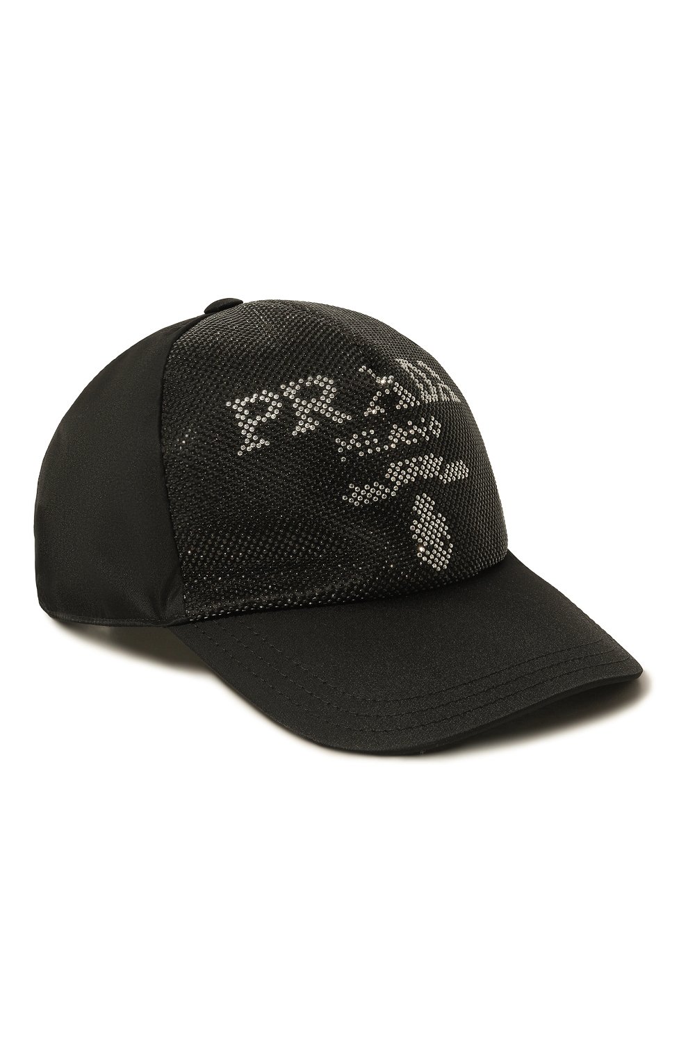 Бейсболка PRADA черного цвета по цене 65000 руб., арт. 2HC179-2D0S-F0002, фото 1 Бейсболка PRADA, арт. 2HC179-2D0S-F0002, фото 1