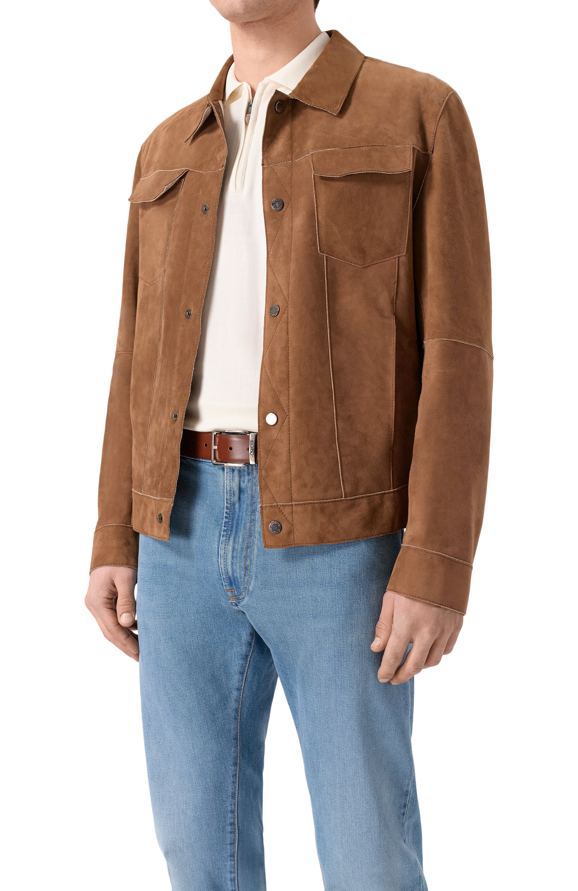 Кожаный ремень CANALI, арт. 50C/KA00528, фото 2