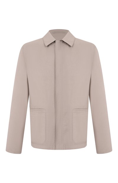 Мужская куртка из хлопка и шелка CORNELIANI, арт. 25LI44-2514528