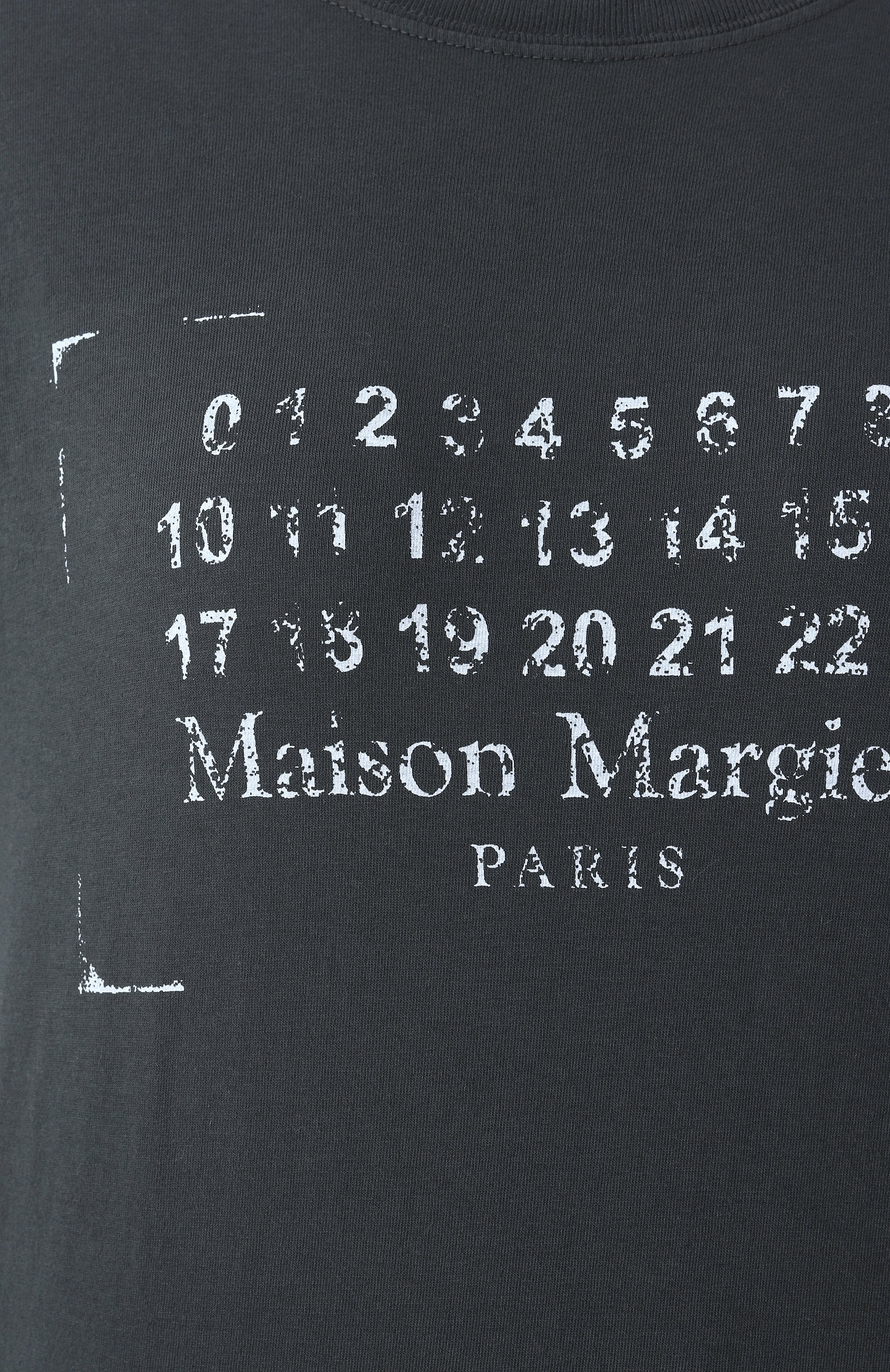 Хлопковая футболка MAISON MARGIELA, арт. S51GC0534/S24575, фото 6