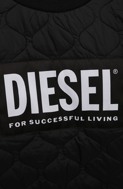Стеганый свитшот DIESEL, арт. J00377-KXBAT, фото 3
