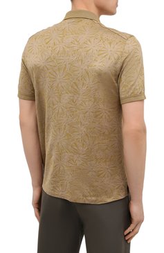 Поло из хлопка и шелка ZEGNA, арт. UW369/746, фото 1