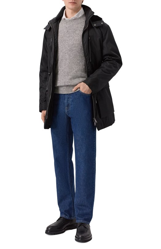 Кожаные ботинки MVST B00TS 1/DEER+SHEARLING Чёрный  B00TS 1/DEER+SHEARLING Фото 2