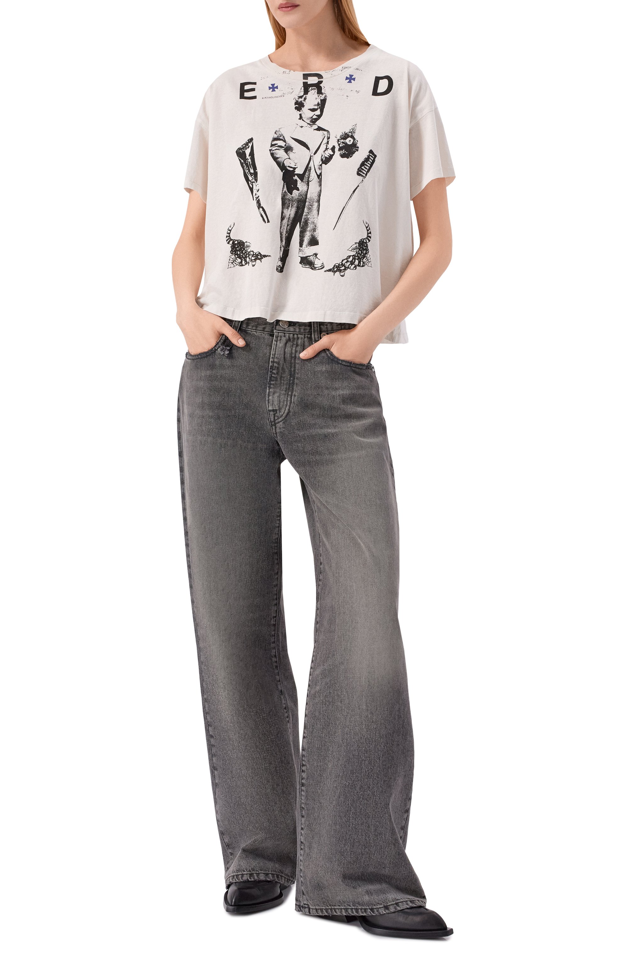 Хлопковая футболка ENFANTS RICHES DEPRIMES, арт. 010-872/C0TT0N, фото 3