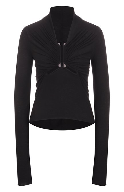 Женский пуловер из шерсти и вискозы RICK OWENS, арт. RP02E4266/JR