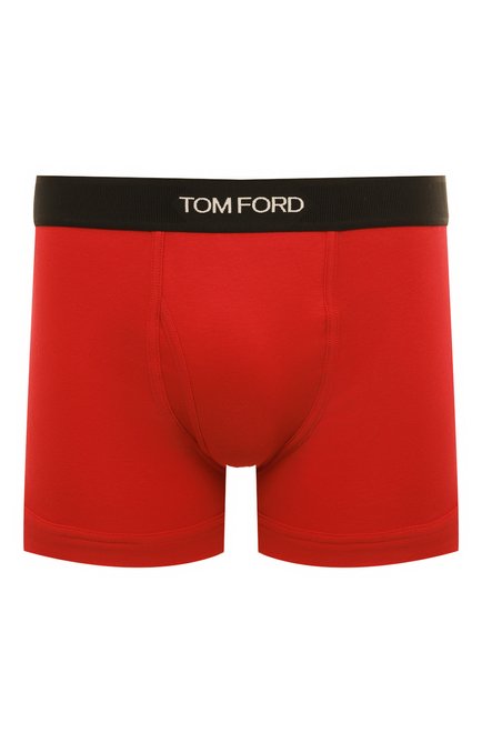 Мужские хлопковые боксеры TOM FORD красного цвета, арт. T4LC3/104 | Фото 1 (Нос: Не проставлено; Материал внешний: Хлопок; Материал сплава: Проставлено)