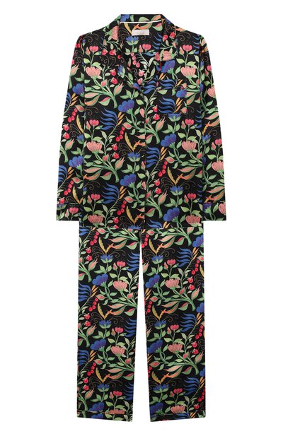 Шелковая пижама LITTLE YOLKE, арт. SS20-12S-AN-BL/7-12Y, фото 1