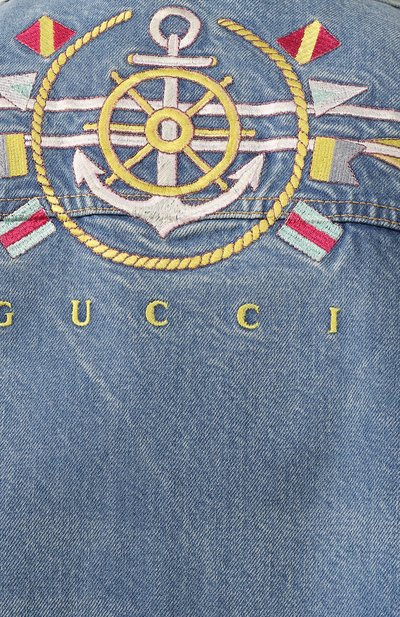 Джинсовый жилет GUCCI, арт. 599985/XDA1A, фото 5