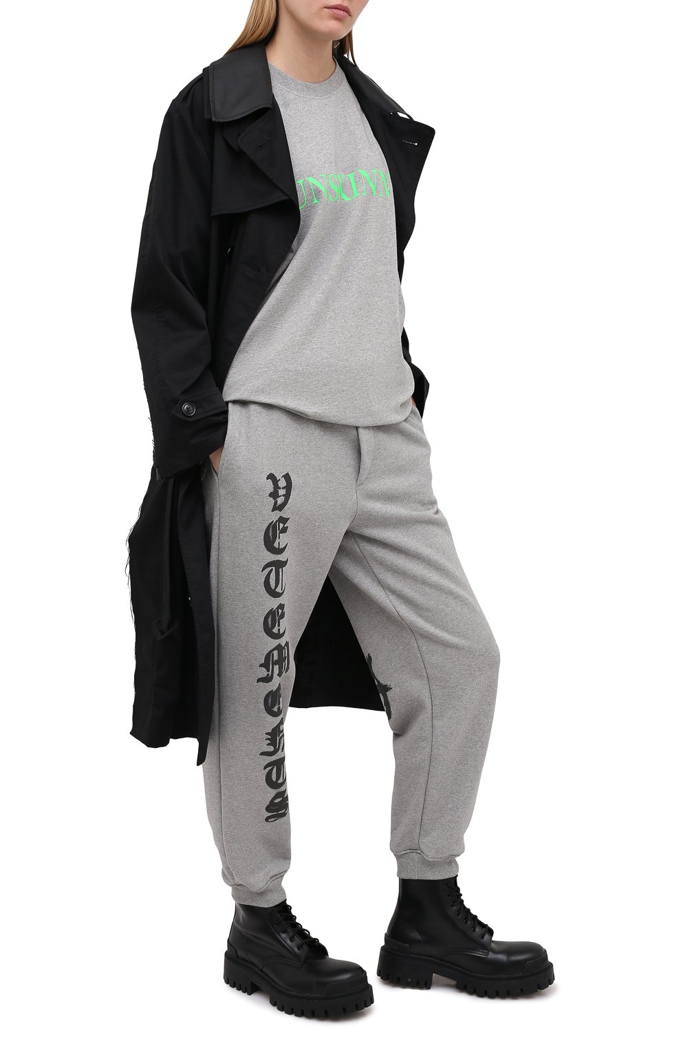 Хлопковые джоггеры VETEMENTS, арт. ME51PA820G 1601/W, фото 2